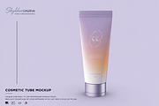Body Lotion Tube Mockup, an Advertising Mockup by skybluecreative (Thumbnail 1 of 2)