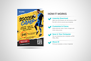 Canva Soccer Camp Flyer Template, a Flyer Template by antyalias store (Thumbnail 3 of 5)