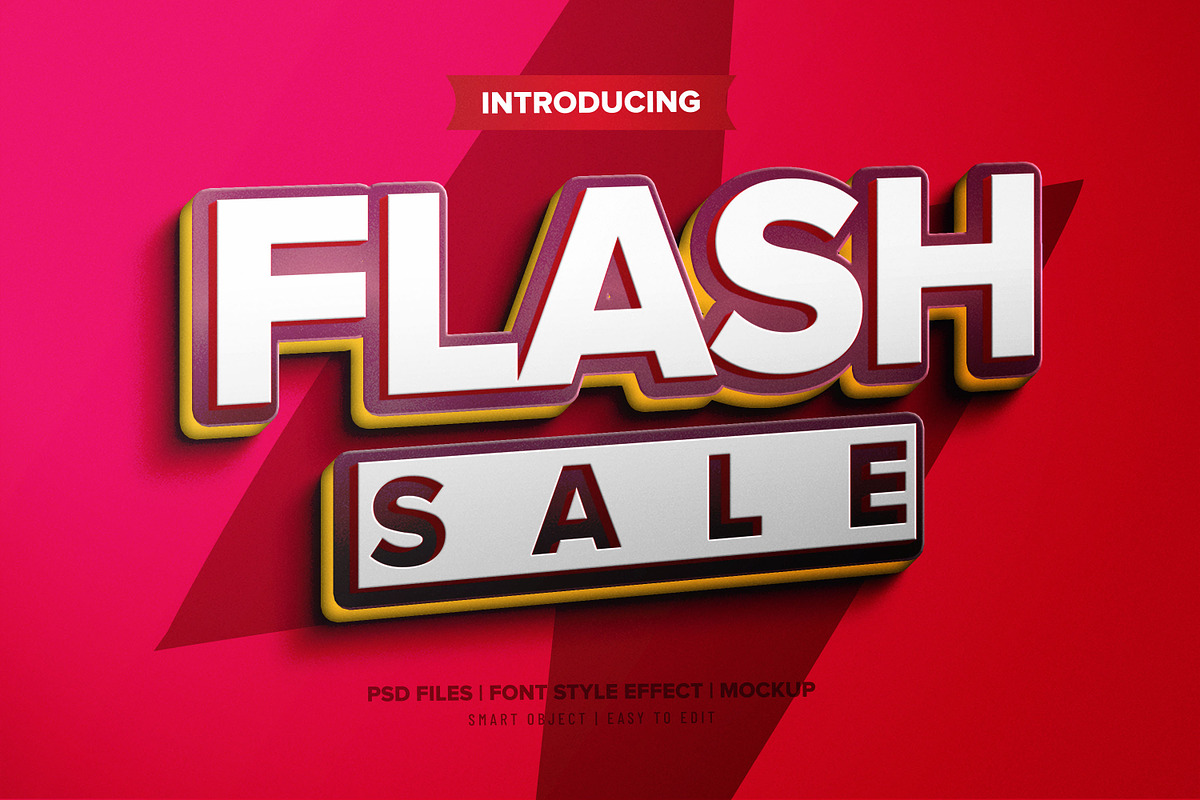 Photoshop 3D text effects BUNDLE 2, a Layer Style Add-On by Creata Creativa (Photo 7 of 8)