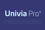 Univia Pro - 18 fonts, a Sans Serif Font by Mostardesign Type Foundry (Thumbnail 1 of 8)
