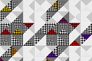 Seamless hound's-tooth patterns, a Pattern Graphic by tkdesign (Thumbnail 6 of 7)