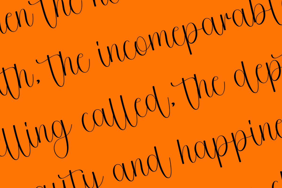 Skylight, a Handwritten Font by FreshTypeINK (Photo 3 of 7)