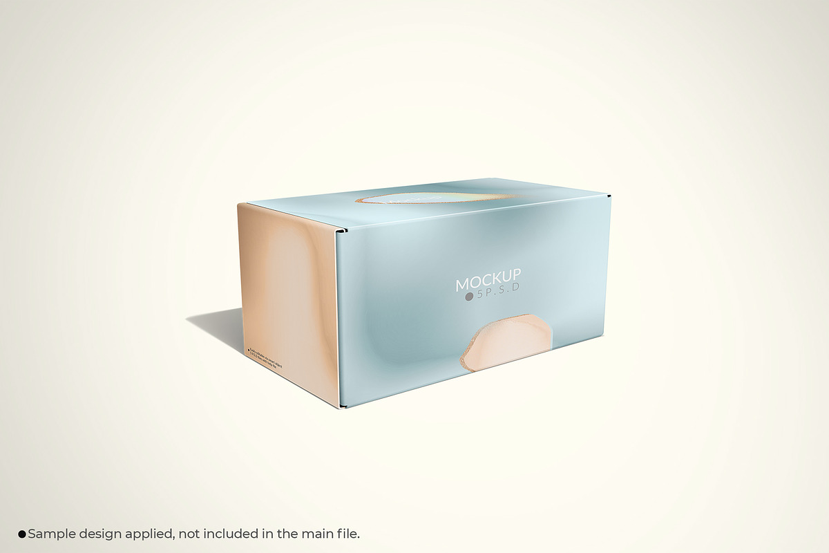 Front Tuck Mailing Box Mockup, a Packaging Mockup by Sheikhadesign (Photo 10 of 11)