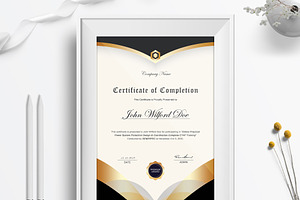 Certificate Canva & Word