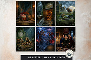 Jean De La Fontaine Fables Papers V1, an Education Illustration by ThatsDesignArt (Thumbnail 6 of 16)