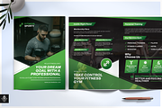 Gym Sport Bifold Brochure, a Brochure Template by SquidPixey (Thumbnail 1 of 6)