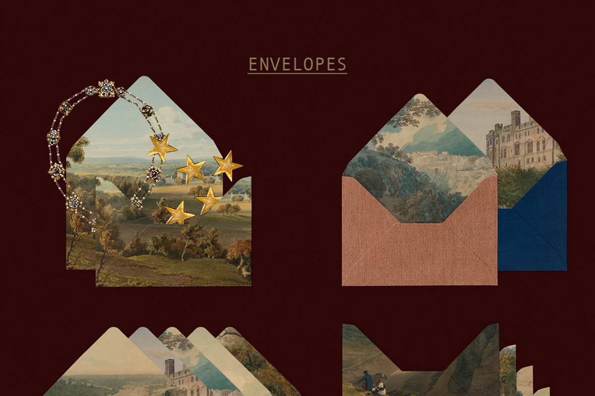 WRITTEN AFFAIR Collage Pack, an Object Graphic by Desert Poetic (Photo 16 of 19)