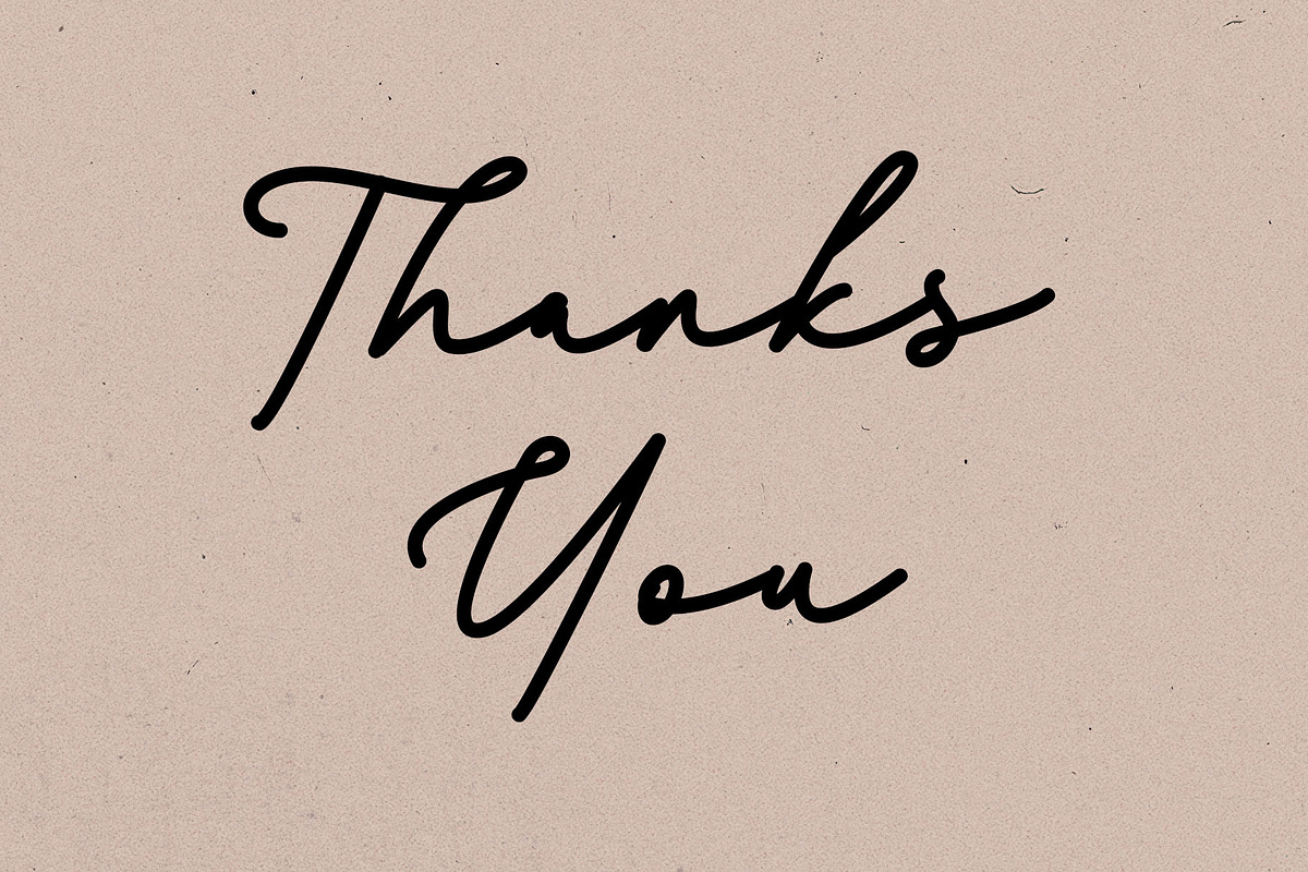 White Magnolia Handwritten Font, a Handwritten Font by RantautypeStudio (Photo 15 of 15)