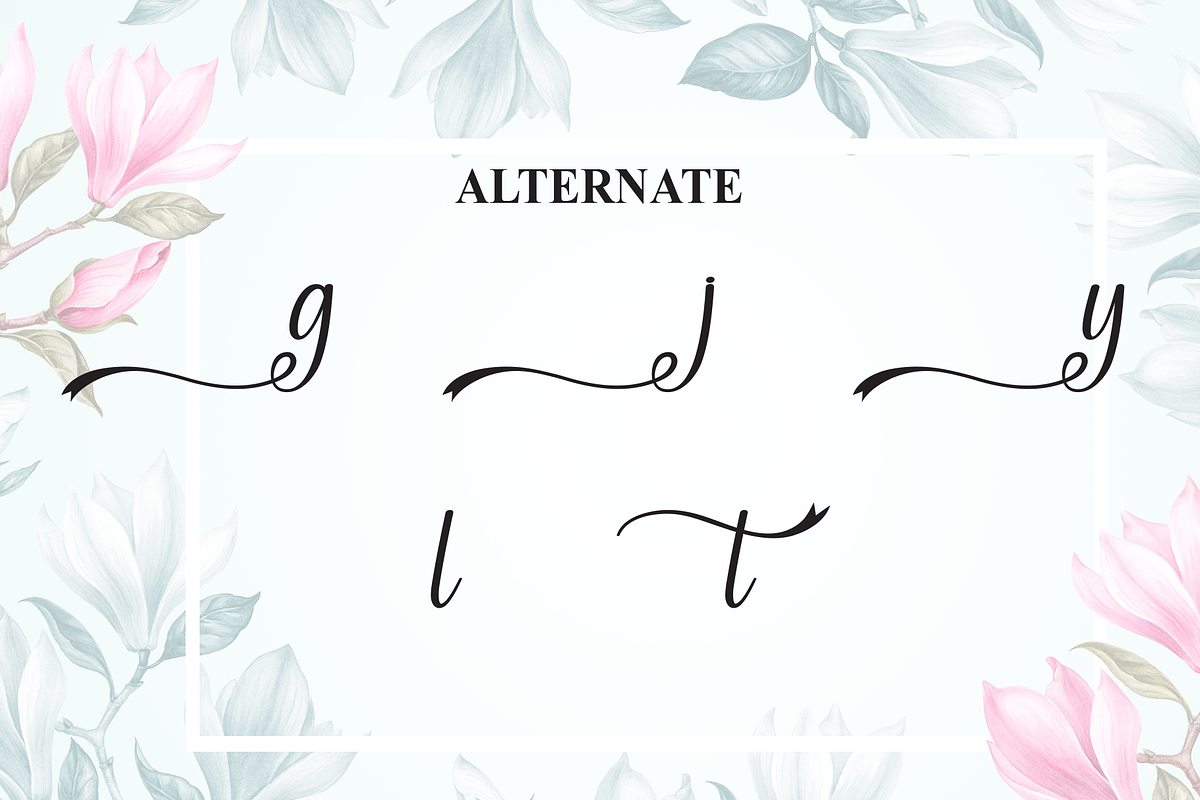 Sweety Sometime | Script Font, a Handwritten Font by Scratchones (Photo 8 of 9)