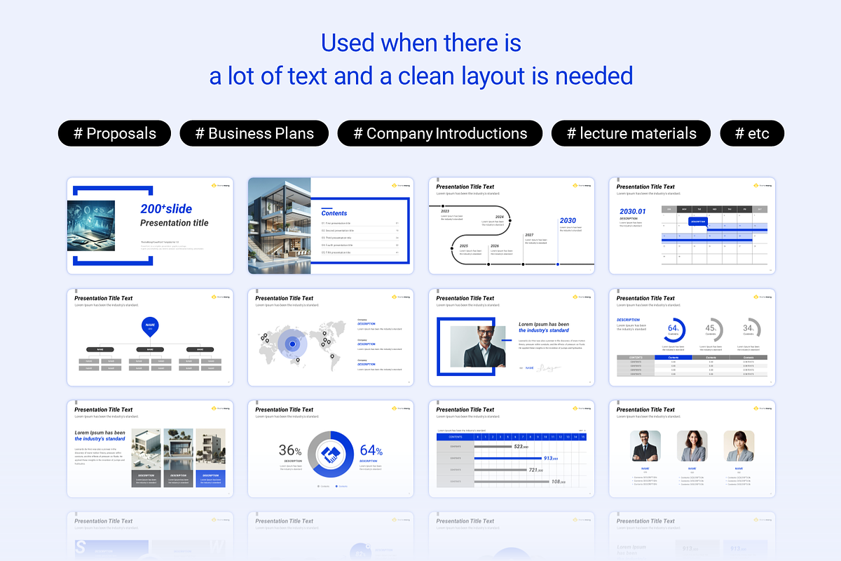 Business Presentation Template, a Presentation Template by thememong (Photo 9 of 21)