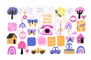 FUNNY CATS: birthday clipart cards, an Animal Illustration by Elliko shop (Thumbnail 8 of 16)