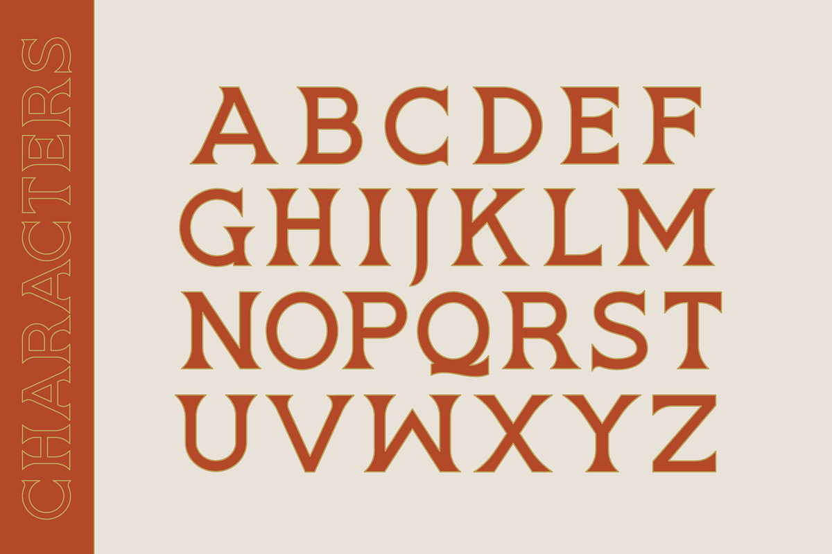 HIGHLINE Font | Vintage Font, a Serif Font by NienowBrand (Photo 4 of 10)