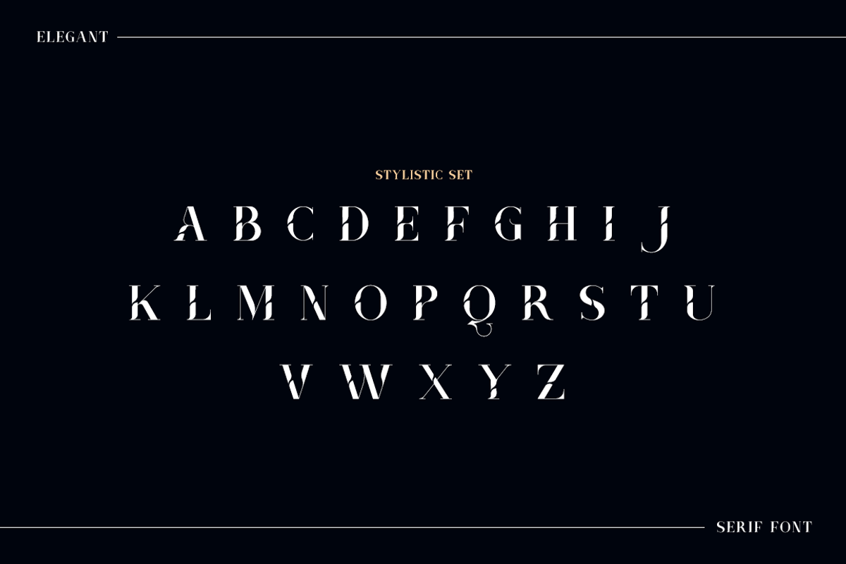 Grimoire - Elegant Fashion Font, a Serif Font by RockboyStd (Photo 11 of 12)