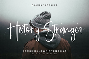 History Stranger A Brush Handwritten