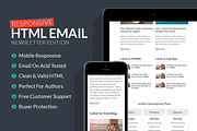 Newsletter Responsive Email Template, a HTML Template by Creativenauts (Thumbnail 2 of 4)
