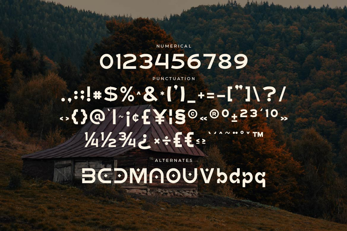 Donvo – Medieval Sans Serif Font, a Sans Serif Font by Artiveko (Photo 7 of 8)