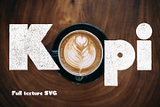 Kofffi | SVG vintage font, a Sans Serif Font by Drawwwn (Thumbnail 4 of 9)