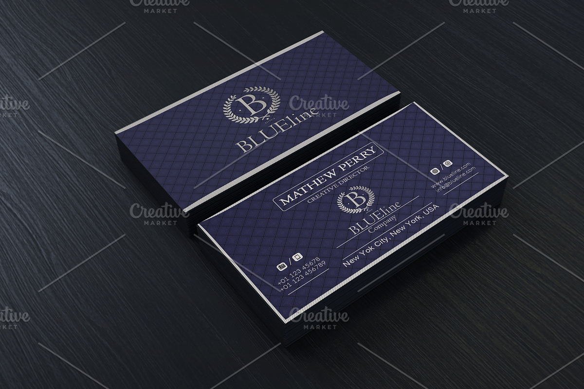 BLUEline Corporate Identity, a Stationery Template by Design by Mirko (Photo 4 of 5)