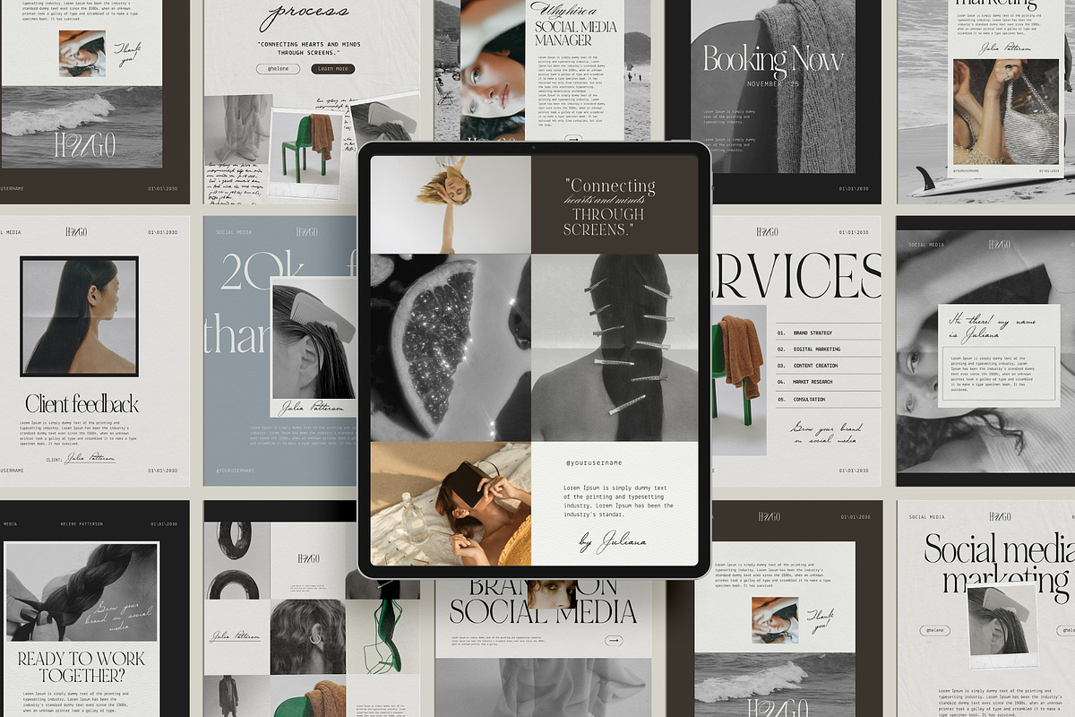 Social Media & instagram Bundle, a Social Media Template by Amaré Creative (Photo 6 of 10)