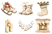Aesthetic Christmas Clipart, an Illustration by Daily.Designs (Thumbnail 4 of 5)