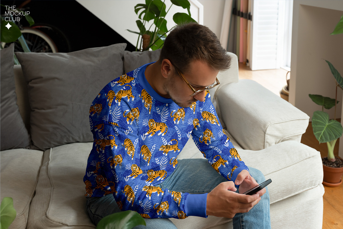 MALE SWEATSHIRT MOCKUPS, a Household Mockup by MCKP*ME (Photo 5 of 11)