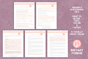 Newborn Photography Contract Forms, a Stationery Template by InstantForms (Thumbnail 1 of 3)