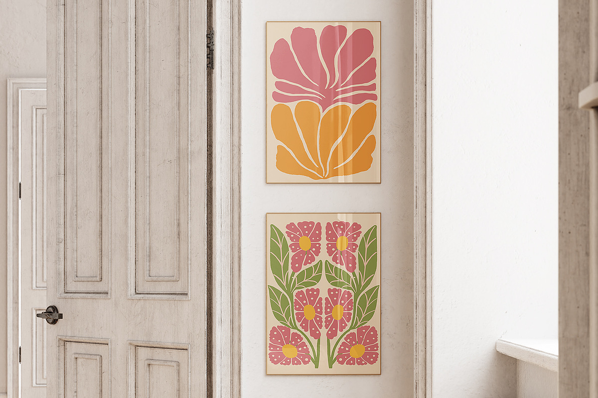 Retro Posters Groovy Flower Market, a Decorative Illustration by Ayya Studio (Photo 13 of 16)