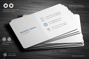 Minimal Corporate Business Card