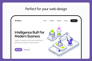 200 Technology and AI Isometric, a Technology Illustration by Vectors Market (Thumbnail 4 of 19)