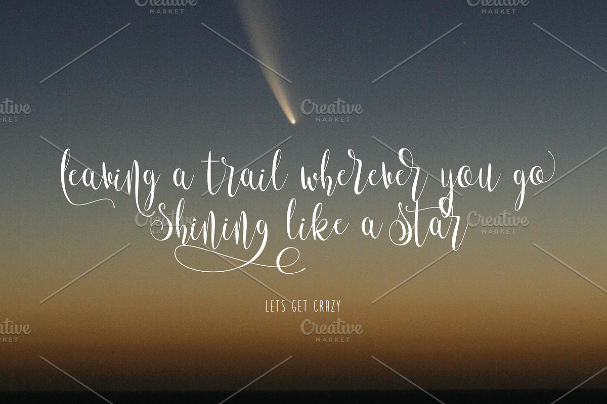 Lets get crazy font duo preview 4