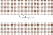 brown gingham seamless pattern, a Pattern Graphic by Pink Studio Art (Thumbnail 1 of 5)