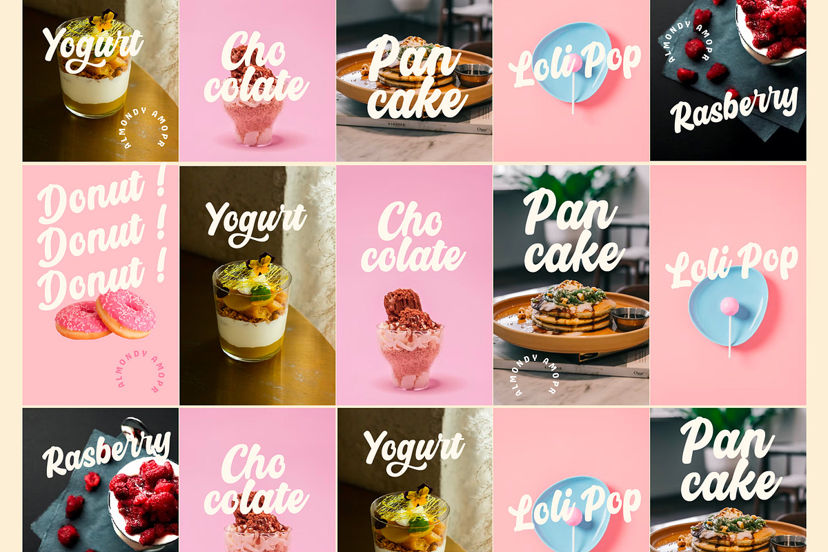 Almondy Amor | Playful Display Font, a Script Font by StoricType (Photo 10 of 17)