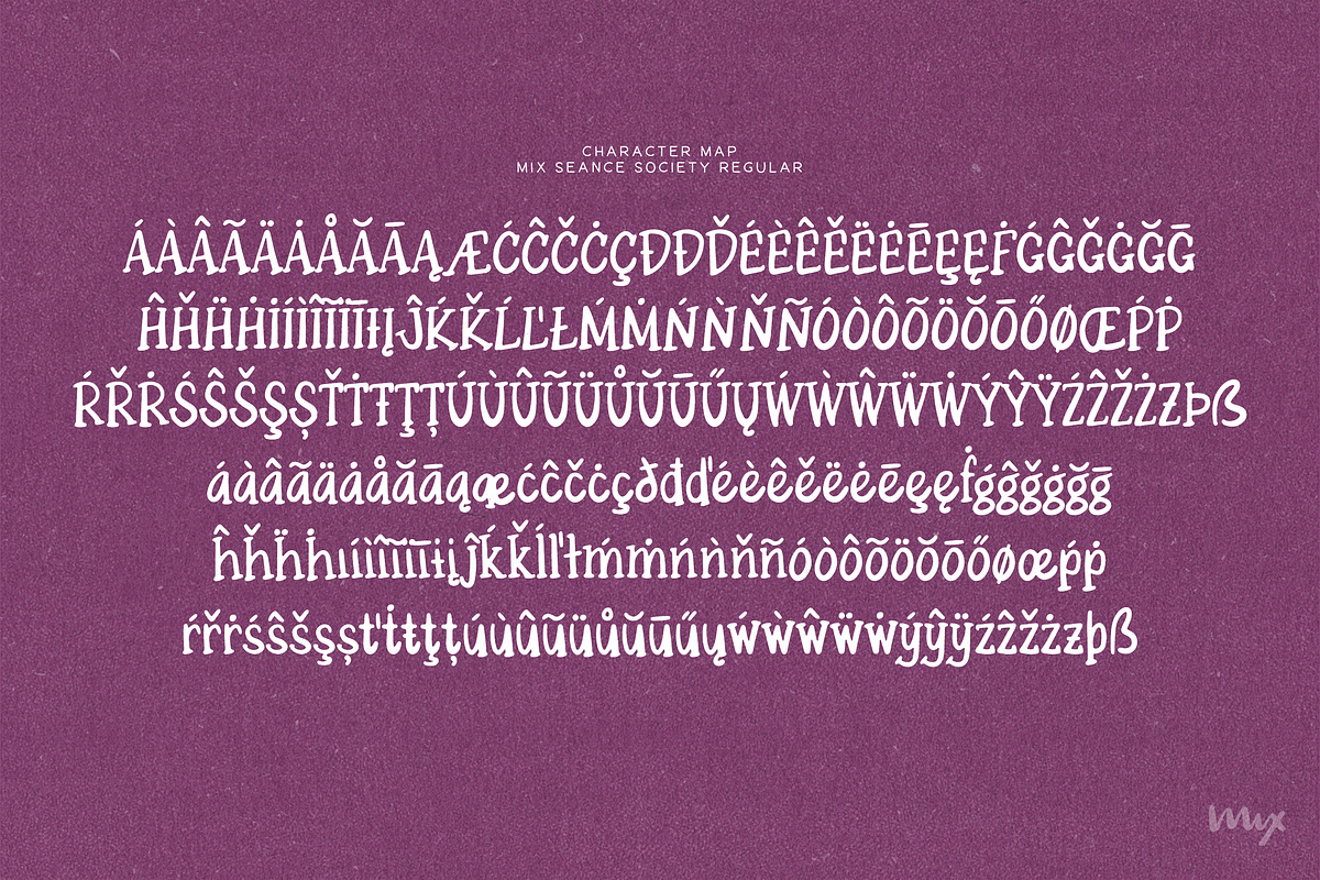 Seance Society — A Spooky Trio, a Handwritten Font by Mix Fonts (Photo 9 of 9)