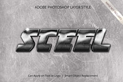 14 Realistic 3D Chrome Text Effect, a Layer Style Add-On by Anomali Creatype (Thumbnail 9 of 14)