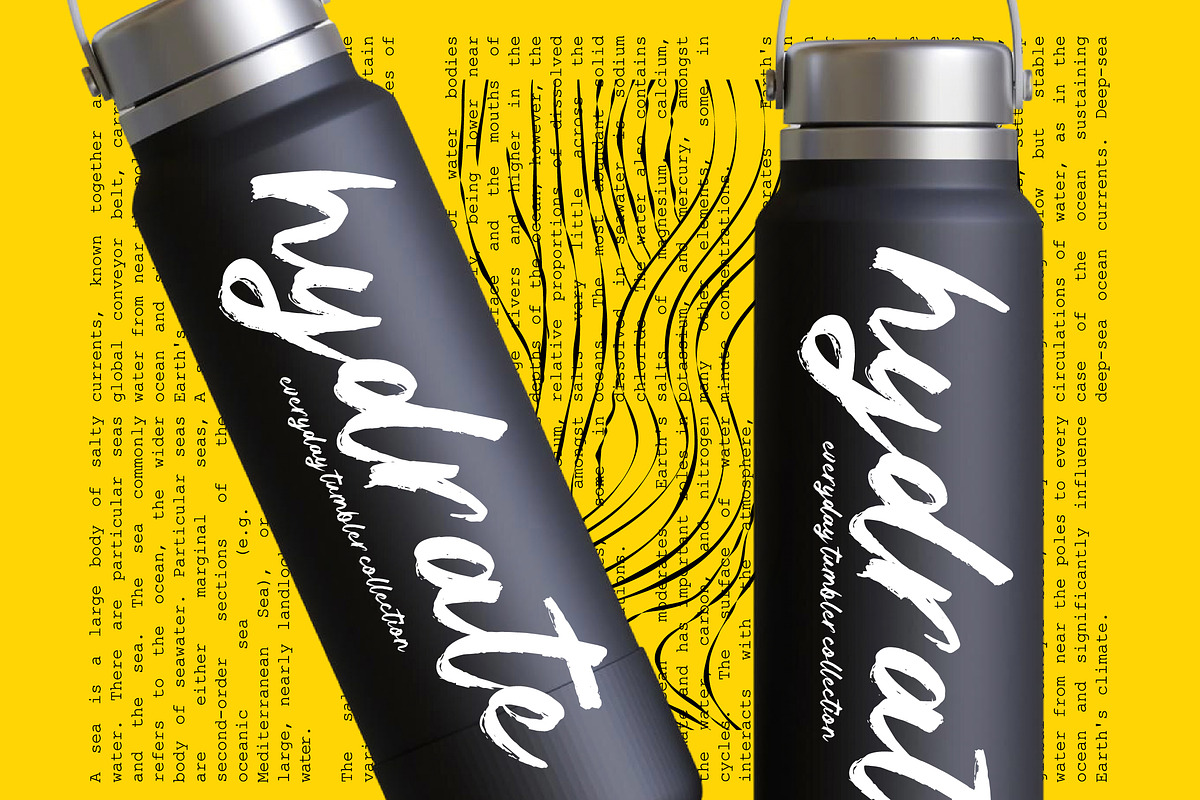 Sound Seekers Rough Brush Script, a Handwritten Font by AmorfaType (Photo 2 of 8)
