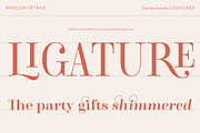 Winslow Title Complete Family, a Serif Font by Kimmy Design (Thumbnail 13 of 15)