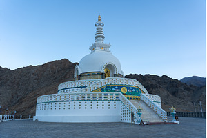 Shanti Stupa in Leh, Ladakh, an Architecture Photo by oliverfoerstner