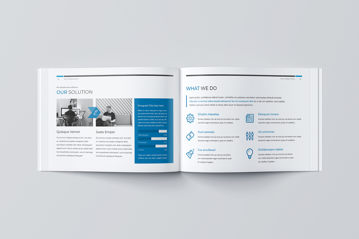 A5 Company Profile 2022, a Brochure Template by Brochure-Market (Photo 6 of 8)