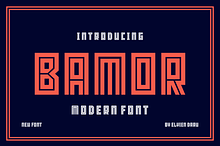 Bamor - Display Font