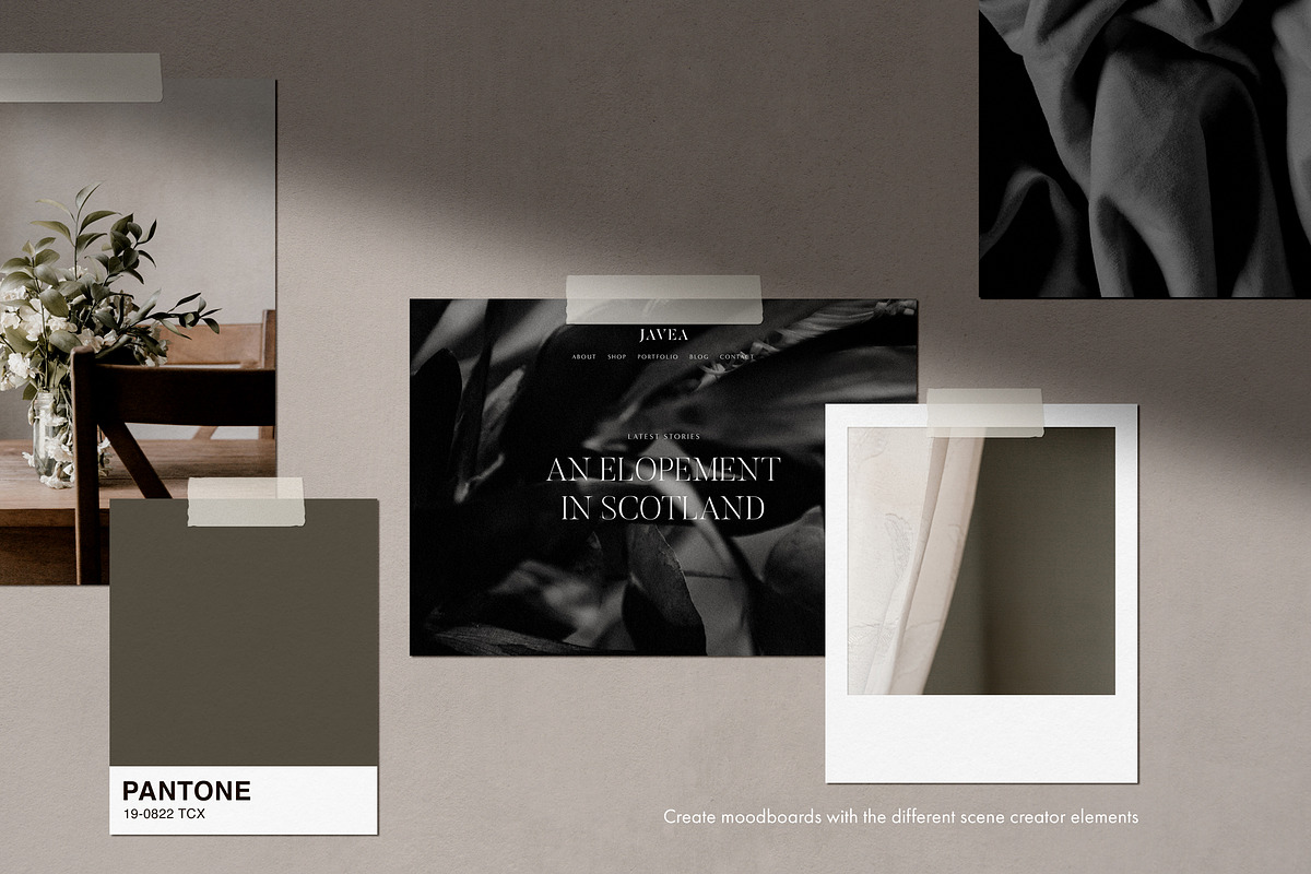Deia Stationery Mockup Scene Creator, a Product Mockup by Moyo Studio (Photo 2 of 18)