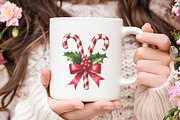 Holiday Cupcakes & Candy Clipart, an Illustration by RobertsArt (Thumbnail 7 of 7)