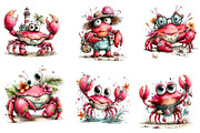 Whimsical Summer Crub Clipart, an Illustration by Dream Creation (Thumbnail 3 of 7)