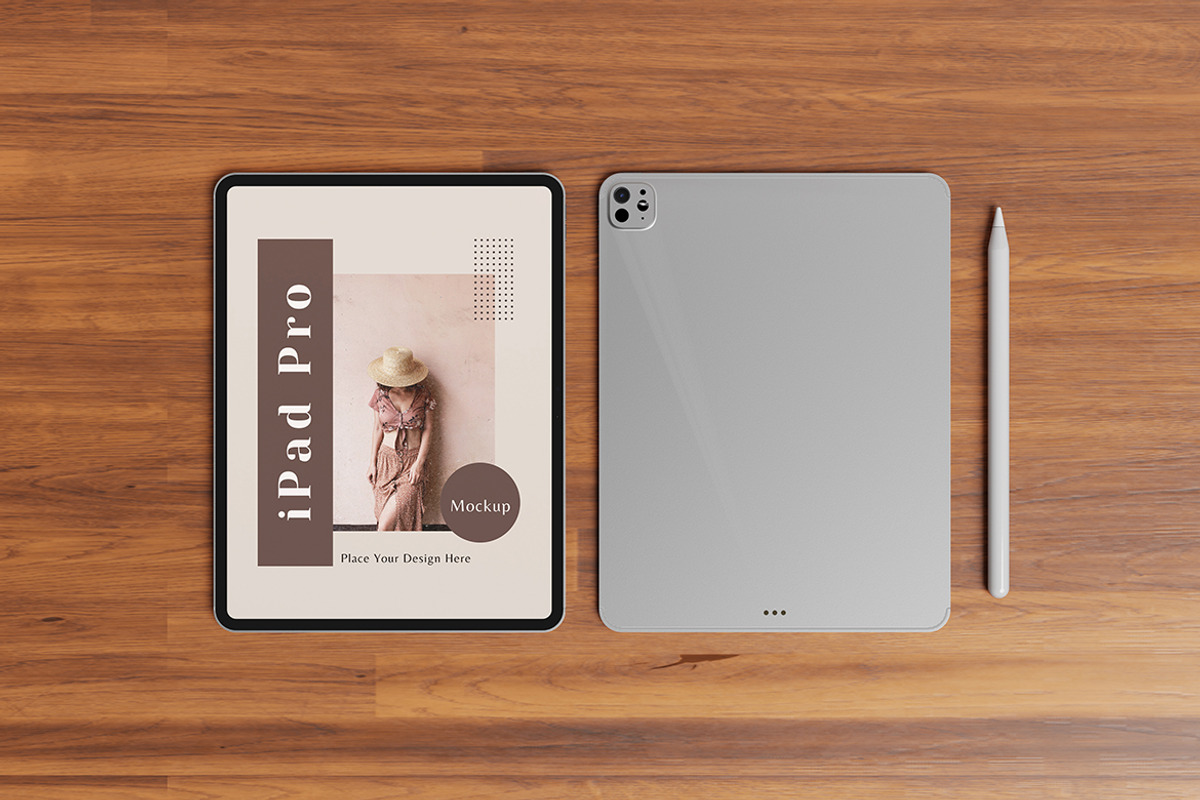 iPad Pro Mockup, a Product Mockup by MrLetters (Photo 2 of 5)