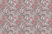 Vector Seamless Leaves Pattern, a Decorative Illustration by Moo Graphics (Thumbnail 2 of 2)