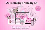Pink Brand Kit 1000 Templates, a Social Media Template by CopertiniStudio (Thumbnail 1 of 8)