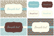 18 Versailles style papers + frames, a Pattern Graphic by CLIPART GARDEN (Thumbnail 5 of 5)