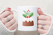 Christmas Sweets Watercolor Clipart, an Illustration by Sublimation Artist (Thumbnail 5 of 6)