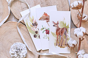 FOREST WALK Watercolor set, an Illustration by Lemaris (Thumbnail 5 of 8)