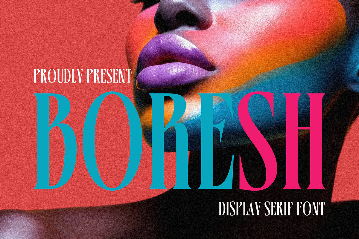 Boresh - Condensed Serif Font, a Serif Font by Almeera Std (Photo 1 of 6)