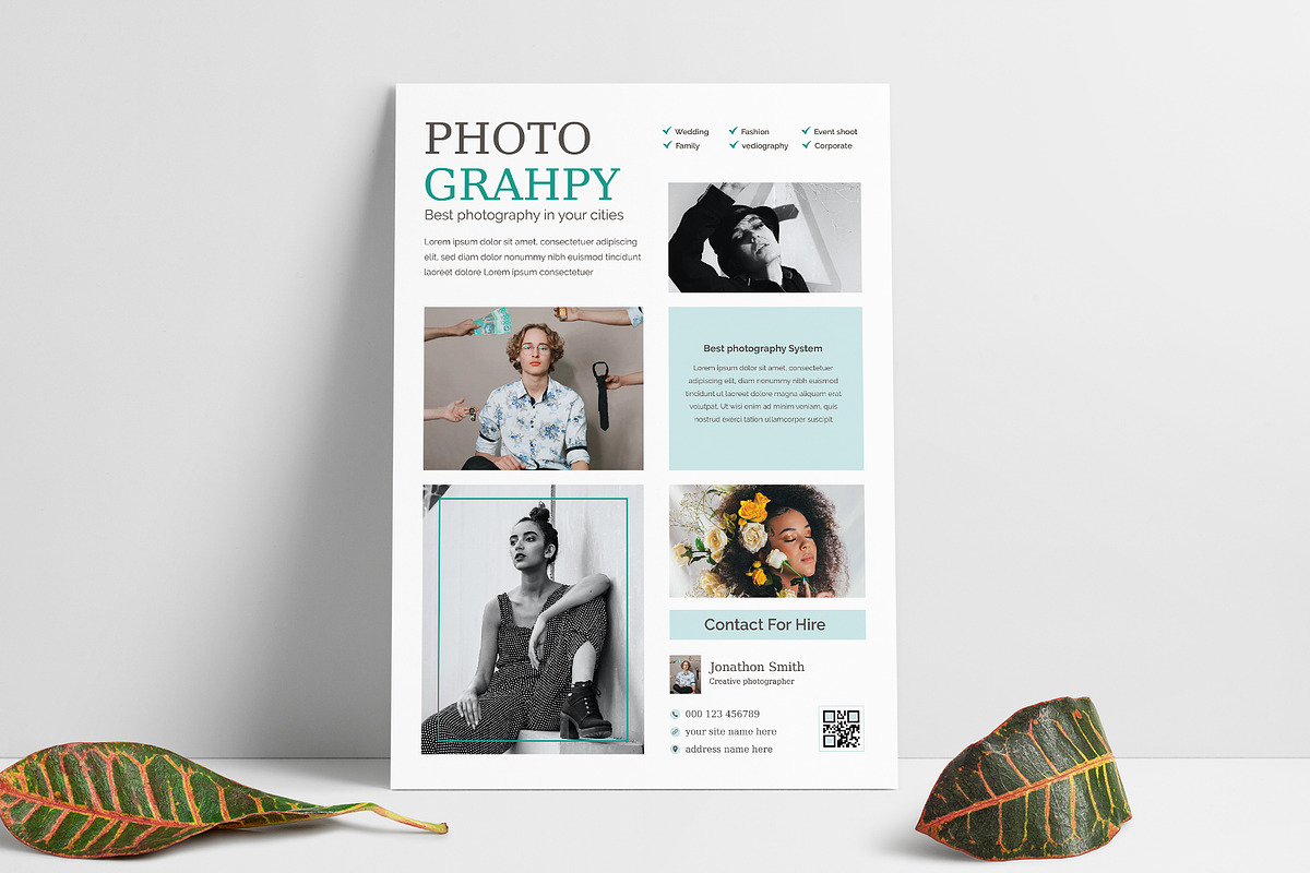Photography Flyer Template Bundle, a Flyer Template by Pixelpick (Photo 10 of 11)
